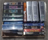 Lot of Star Trek VHS's & DVD's