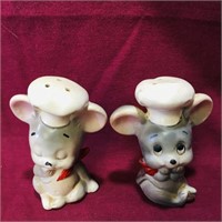 Chef Mice Salt & Pepper Shakers (Vintage)