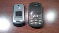 Motorola and LG phones