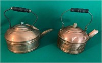 2 Copper Tea Kettles