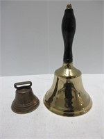 TWO BRASS BELLS