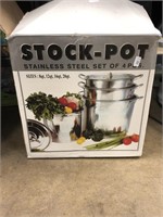 Stainless Steel Stock Pot.