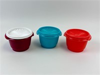 New Tupperware 20 Oz Servalier Containers