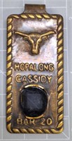 Hopalong Cassidy money clip
