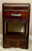 Art Deco Waterfall Style Nightstand