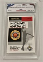 1998-99 Upper Deck Choice Michael Jordan Card