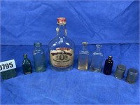 Antique Bottles, Hires Root Beer Extract,