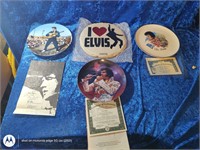 Elvis Presley limited edition collector plates