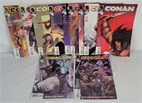 11 Conan Comics #0-4 & 6-10