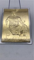 Manny Sanguillen 22kt Gold Baseball Card Danbury