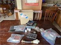 LOT OF SCREWS, HOOKS & OTHER MISC PARTS