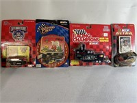 NASCAR collectibles 4 pcs