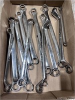 14 Matco Open End Wrenches (most metric)