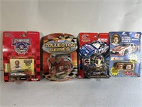 NASCAR collectibles 4 pcs