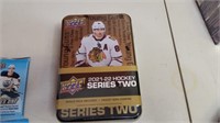 2021-22 Upper Deck Hockey series 2 Tin (9 pks of 8