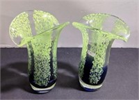 Pair of Vases, Approx 7.5"