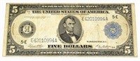 1914 $5 FEDERAL RESERVE NOTE