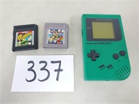 Vintage Nintendo Game Boy - Green (See Description