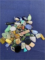 Mixed gemstone lot jewelry making