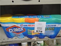 5-Pack of Clorox Disinfecting Wipes