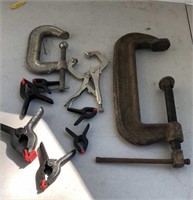 12” C Clamps and Other Clamps