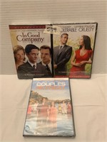 DVD NEW LOT OF 3 SEALED