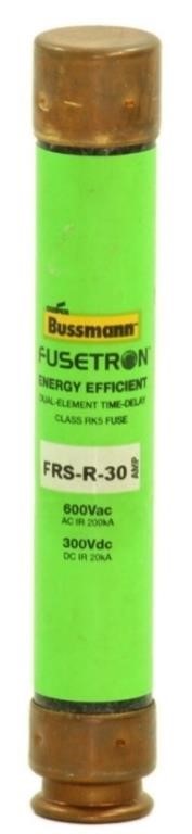 10PCS Bussmann FRS-R-30 Fuse 30A 600V Diameter