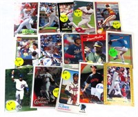 Fifteen (15) baseball STAR cards