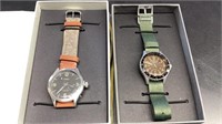 2 Timex Men’s Wrist Watches Archive