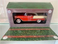 Ertl 1955 Chevy Belair in Garage Box - Wix Promo