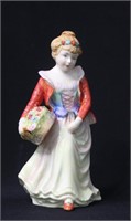 Paragon Porcelain Figurine "Flower Girl" 5.75"