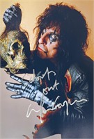 Autograph COA Alice Cooper Photo