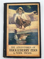 The Adventures Of Huckleberry Finn Book, 1923