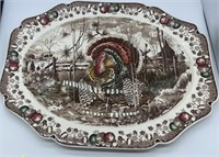 His Majesty Turkey Platter by Johnson Bros