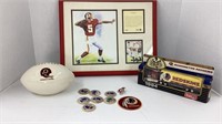 Redskins Memorabilia  and Wooden Coins
