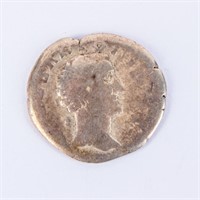Coin Ancient Coin Silver 161 AD Denarius