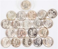 Coin 20 Gem BU Mercury Dimes