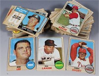 1968 Topps, Approx 120+ assorted Baseball cards