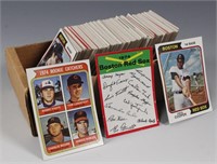 1974 Topps, Approx 150 assorted Baseball cards,