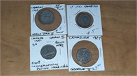 Lot of Early Canada Coins