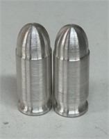 (2) 1oz SILVER AG BULLETS