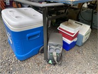 (5) Assorted Coolers