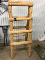 61 inch tall decorative ladder display piece