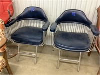 Two vintage chairs (wobbly, but really neat