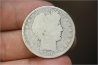 1900-O Barber Silver Half Dollar