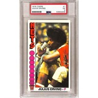 1976 Topps Julius Erving Psa 5