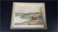 FORT LANGLEY BC 1846  BY  HORNYANSKY