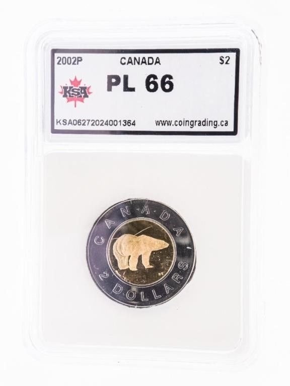 Canada 2002P $2 Polar Bear PL66 KSA