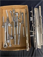 Box of Socket Ratchets and Socket Organizers