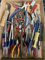 Box of Misc Tools